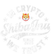 Shiba Inu Coin In Crypto We Trust Token Crypto Women's Long Sleeve Flannel Pajama Set 