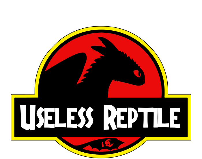 Toothless Useless Reptile Full Zip Hoodie