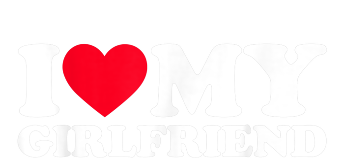 I Love My Girlfriend Shirt I Heart My Girlfriend Shirt GF Ladies Long Sleeve Shirt