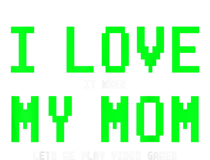 I Love My Mom Shirt Gamer Gifts For N Boys Video Games Snapback Five-Panel Rope Hat