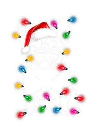 Christmas Lights Dog French Bulldog Softstyle Adult Sport Polo