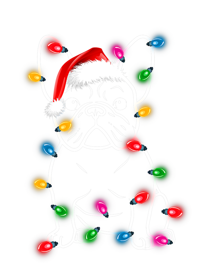 Christmas Lights Dog French Bulldog Softstyle Adult Sport Polo