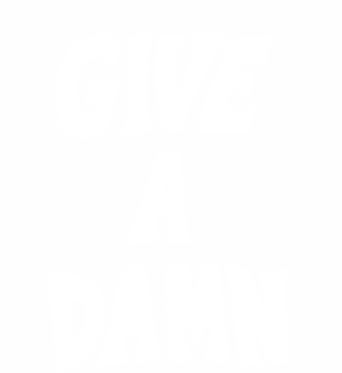 Give A Damn Women's Knotted Racerback Tank