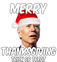 Merry Thanksgiving Trick Or Treat Funny Christmas Joe Biden Ladies Essential Flowy Tank