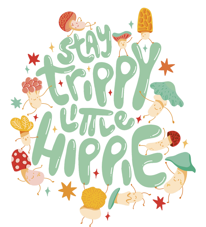 Stay Trippy Little Hippie Youth Performance Sprint T-Shirt