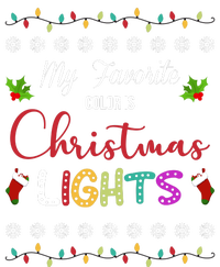 My Favorite Color Is Christmas Lights Poster