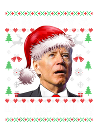 Santa Joe Biden Happy 4th Of July Ugly Christmas Sweater Yupoong Adult 5-Panel Trucker Hat