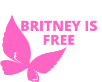 Britney Is Free Butterfly T-Shirt