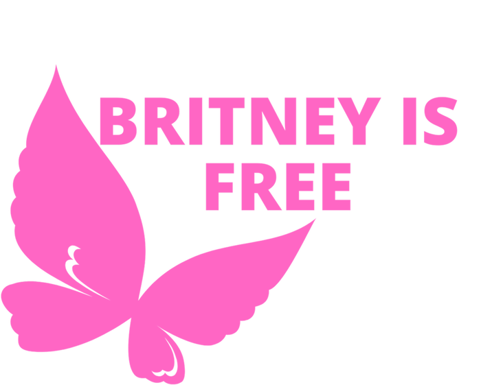 Britney Is Free Butterfly T-Shirt