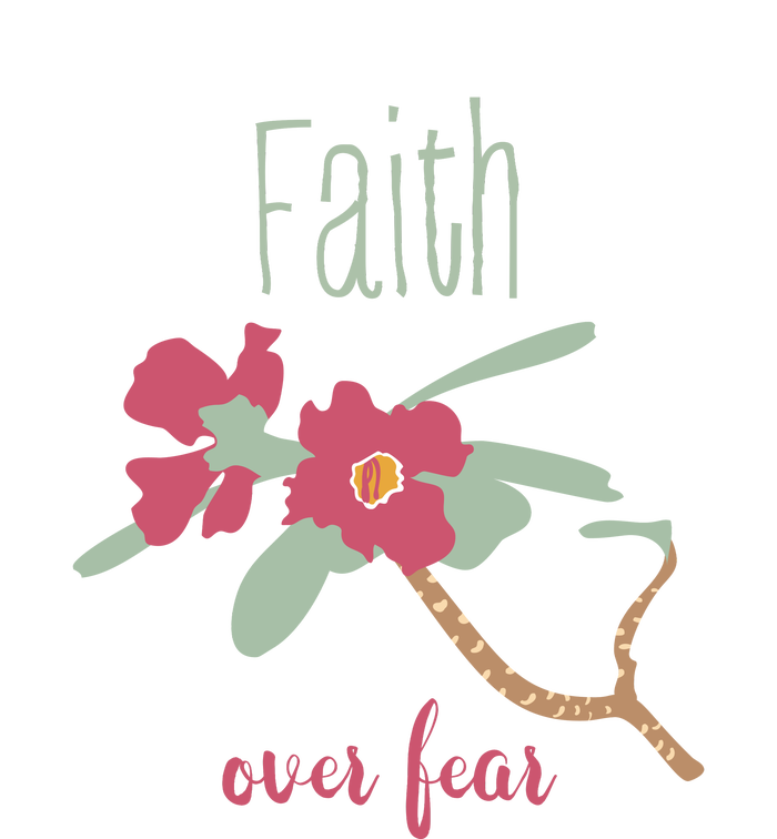 Faith Over Fear Christian T-Shirt