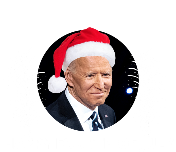 Happy Fourth Of July Biden Christmas Funny T-Shirt