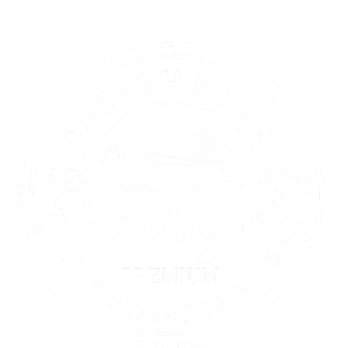 North Pole Brewing Co Shirt Santa Sleigh Rides Christmas Toddler Fine Jersey T-Shirt