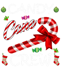 Candy Cane Crew Women's Crop Top Tee