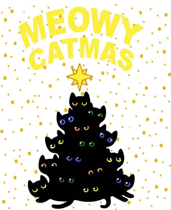 Meowy Christmas Kids Long Sleeve Shirt