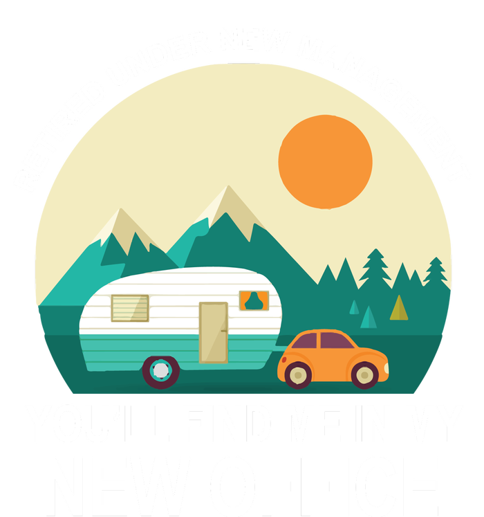 Retired Under New Management You'll Find Me In My New Office Yupoong Adult 5-Panel Trucker Hat