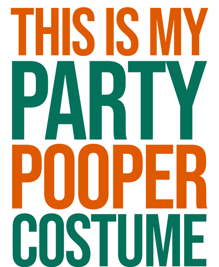 This Is My Party Pooper Costume Yupoong Adult 5-Panel Trucker Hat