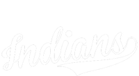 Indians Vintage Team Logo Canvas