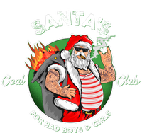 Santa's Coal Club For Bad Boys And Girls Kids T-Shirt