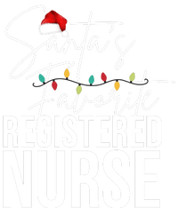 Santa's Favorite Register Nurse Performance Long Sleeve Polo