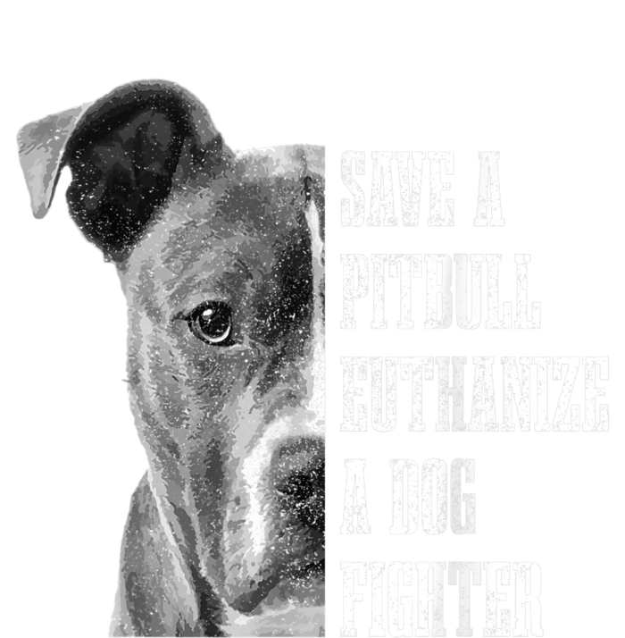 Pitbull Save A Pitbull Funny Dog Rescue Pitbull Mom Dad Toddler Fine Jersey T-Shirt