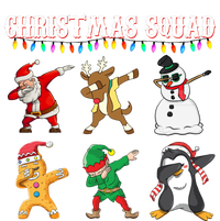 Christmas Squad Dabbing Characters T-Shirt