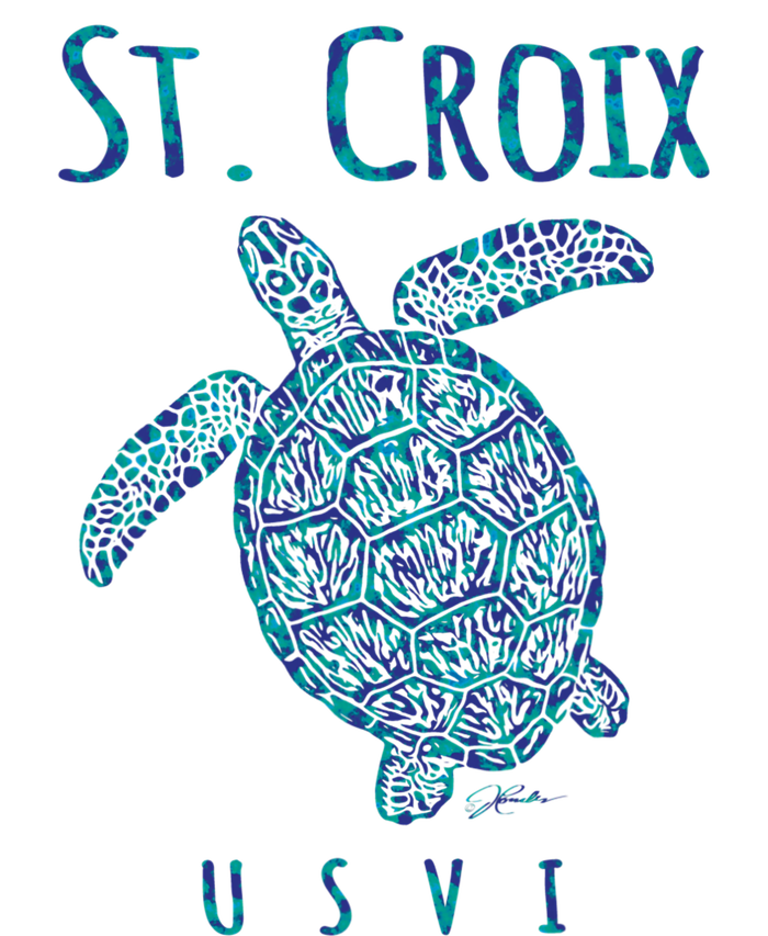 JCombs: St. Croix, USVI, Sea Turtle, Beach Baby Long Sleeve Bodysuit