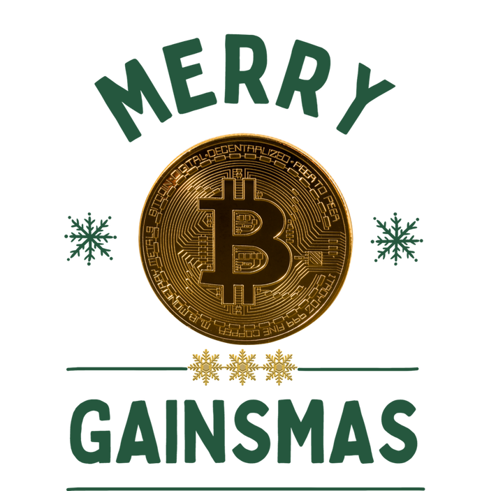 Merry Gainsmas Christmas Bitcoin T-Shirt