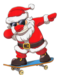 Dabbing Santa Claus Kids Boys Skate Skateboard Christmas TShirt Sustainable Knit Beanie