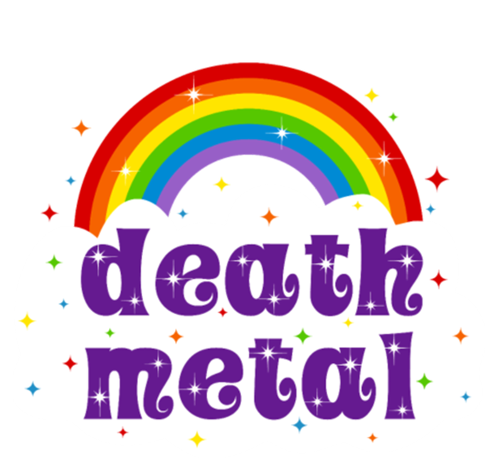 Death Metal Music Heavy Unicorn Rainbow Funny T-Shirt