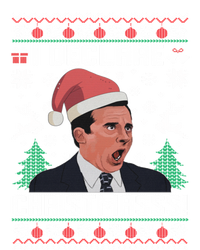 I Declare Christmas, The Office Christmas Sweater Drawstring Bag