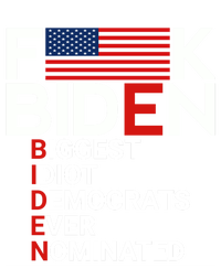 Fuck Biden Biggest Idiot Ever Cooling Performance Long Sleeve Crew