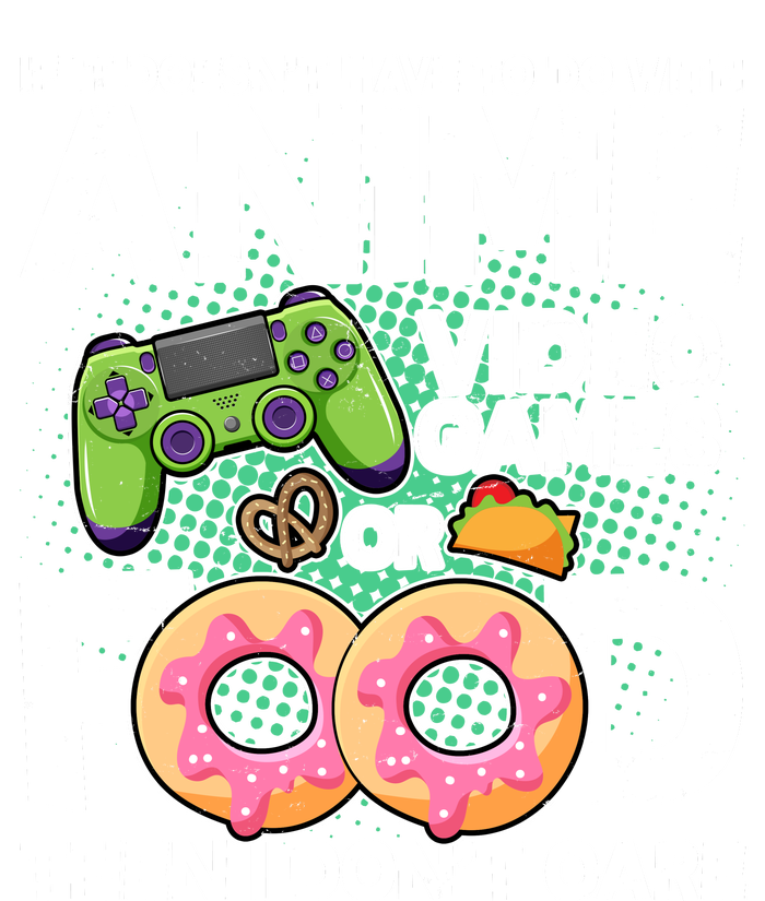 Funny Anime Food And Video Games T-Shirt