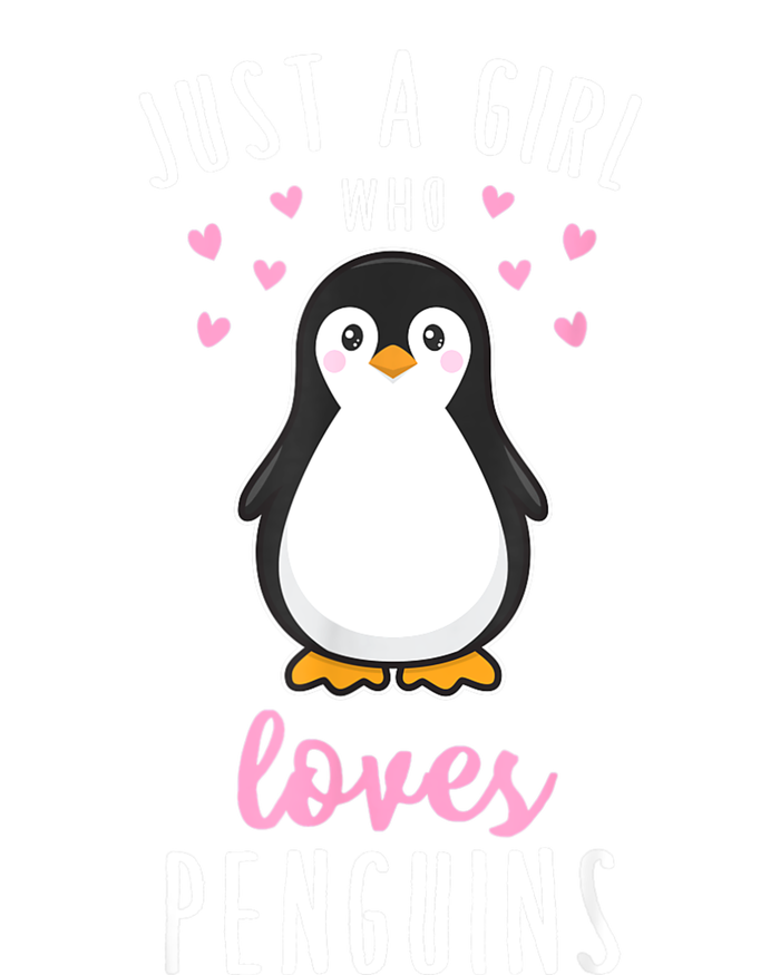 Just A Girl Who Loves Penguins T Shirt Cute Nature Toddlers Sustainable Knit Beanie