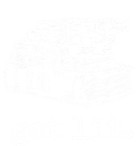 Get Lit With Books Funny Meme Gift For Book Lover, Reading TShirt Insulated Varsity Jacket