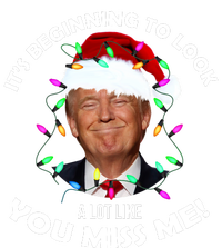 It's Beginning To Look A Lot Like You Miss Me Trump Christmas Flexfit Unipanel Trucker Cap