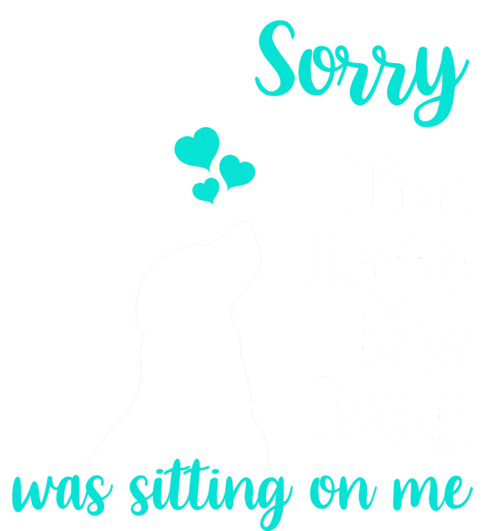 Sorry I'm Late My Dog Was Sitting On Me USA-Made Snowflake Beanie