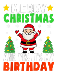 Merry Christmas And Yes It's My Birthday Christmas Party Women's Racerback Tank