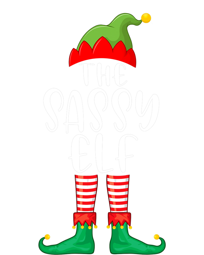 Sassy Elf Matching Family Group Christmas Party Pajama Gift Performance Fleece Hoodie