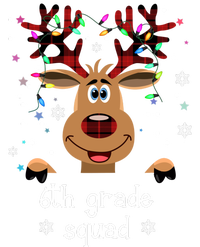 6th Grade Squad Reindeer Christmas Cooling Performance Crew T-Shirt