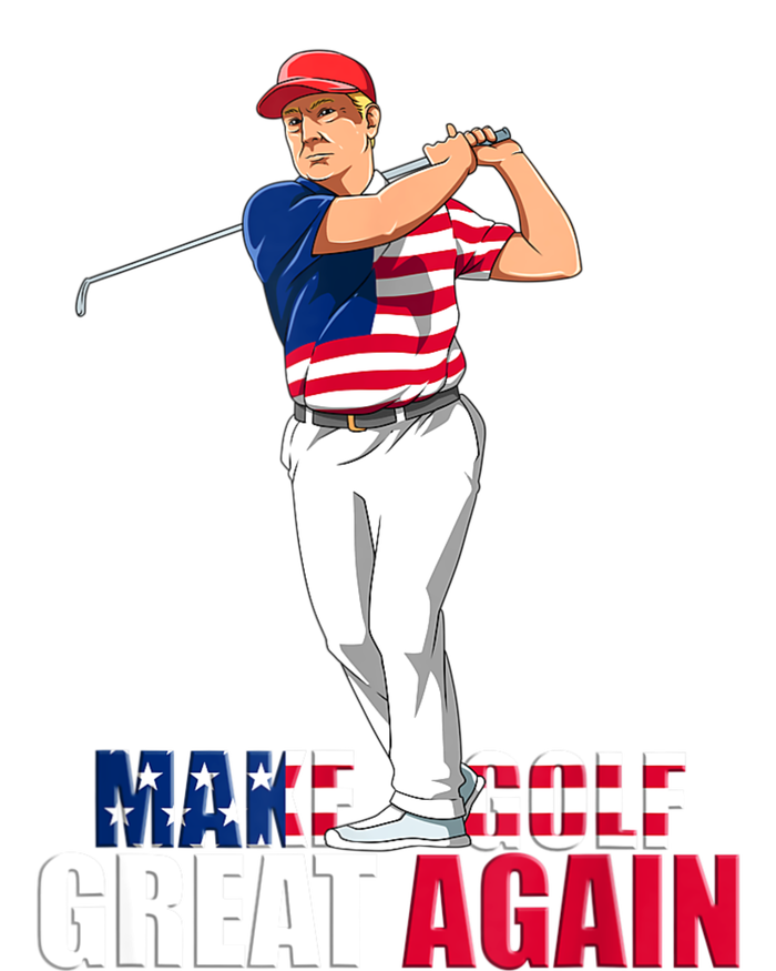 Donald Trump Funny Golf Gift Tall Long Sleeve T-Shirt