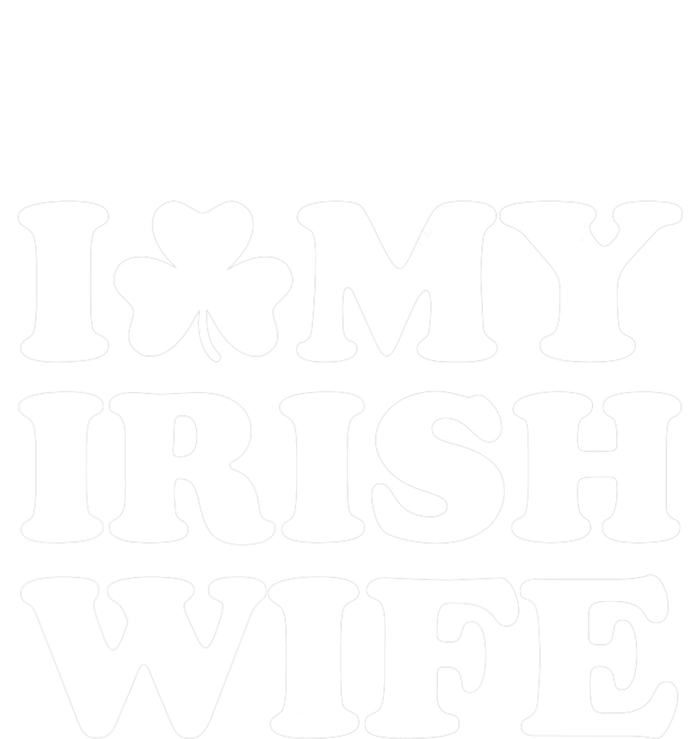 I Love My Irish Wife Shirt Novelty St Patricks Day Coaster