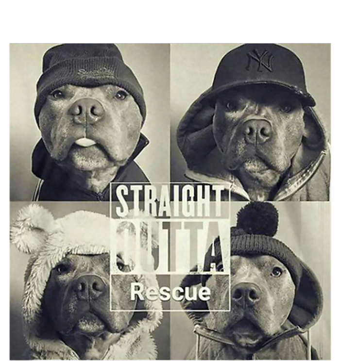 Straight Outta Rescue Pitbull Women's T-Shirt