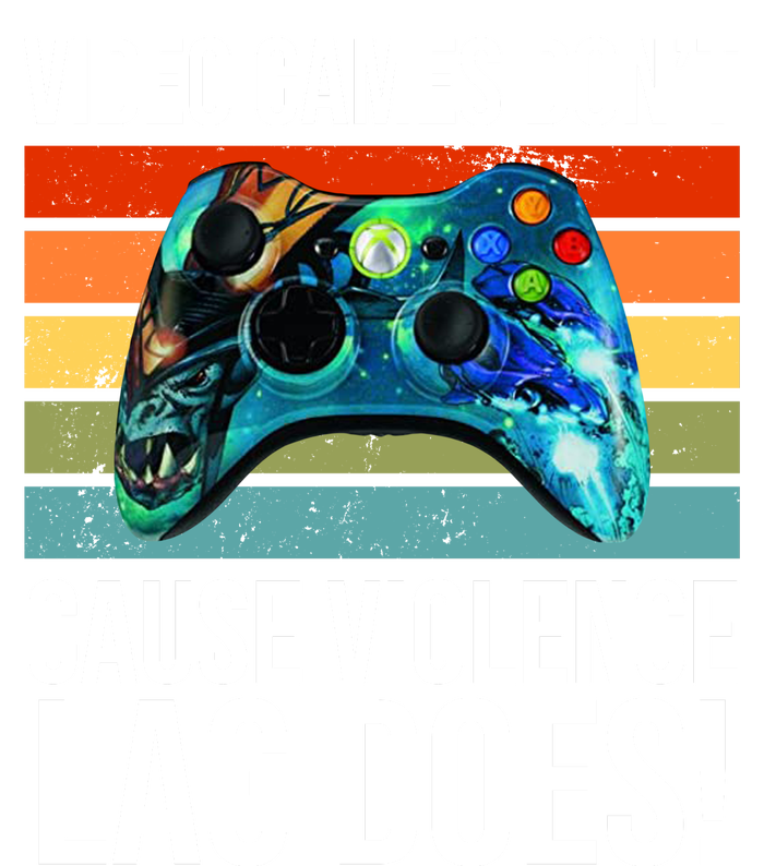 Video Games Don't Cause Violence Lag Does Stripe Pom Pom Beanie