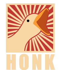 Duck Honk Poster