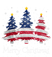 Merry Christmas Tree American Flag Family Christmas Pajama Women's Pullover Hoodie