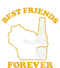 Wisconsin & Beer Best Friends Forever Sustainable Beanie