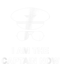 I Am The Captain Now Funny Pilot Magnet