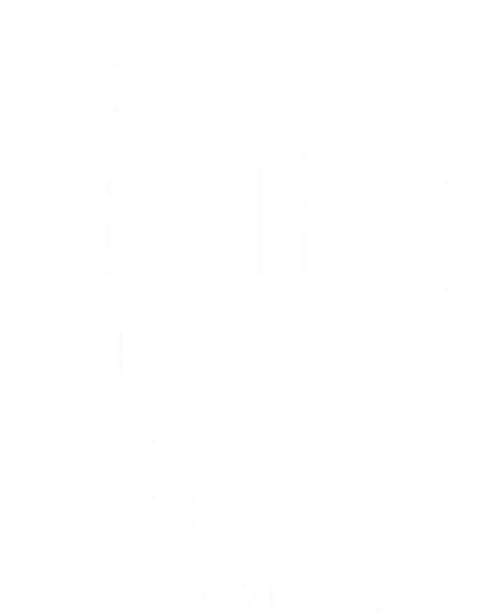 Hockey Hair Don't Care Women Girls Ice Puck Player TShirt Striped Beanie with Solid Band