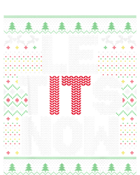 Le Tits Now Christmas Let It Snow Ugly Sweater Funny Party T-Shirt