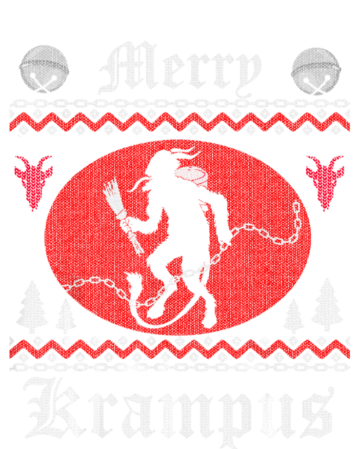 Merry Krampus Christmas Xmas Horror Ugly Sweater Evil Pajama T-Shirt